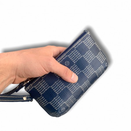 MONEDERO DE MANO (BOLSITO AZUL)