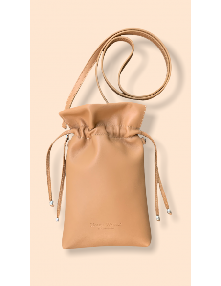 MINI SACO PORTA MÓVIL(CAMEL)