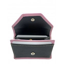 COIN POCKET PIEL (rosa y... 2