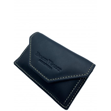 COIN POCKET LEATHER (BLACK)