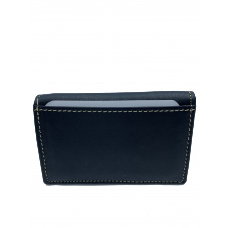 COIN POCKET PIEL ( NEGRO)