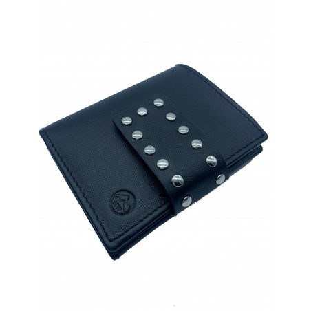 MINI WALLET ROCK 100% LEATHER