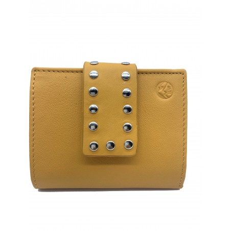 MINI WALLET ROCK 100% LEATHER