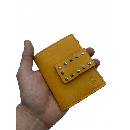 MINI WALLET ROCK 100% LEATHER