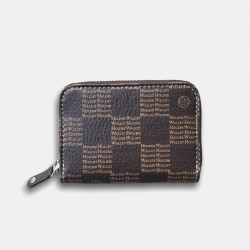 CHESS KEY CARD HOLDER BROWN