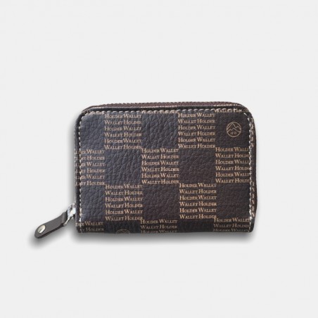 CHESS KEY CARD HOLDER BROWN