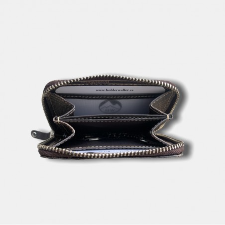 CHESS KEY CARD HOLDER BROWN