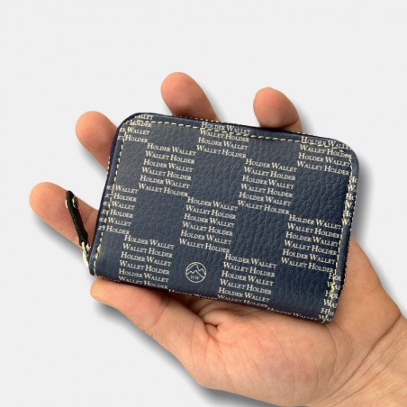 BLUE CHESS KEY RING CARD HOLDER