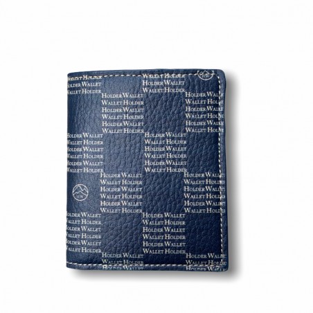 CARTERA SKINNY (AZUL AJEDREZ )