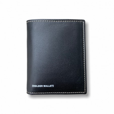 CARTERA VERTICAL ZIPPER CLASIC NEGRA