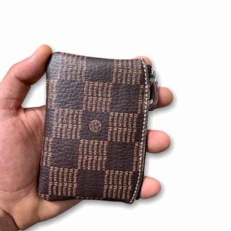 MONEDERO GYM (AJEDREZ MARRÓN)