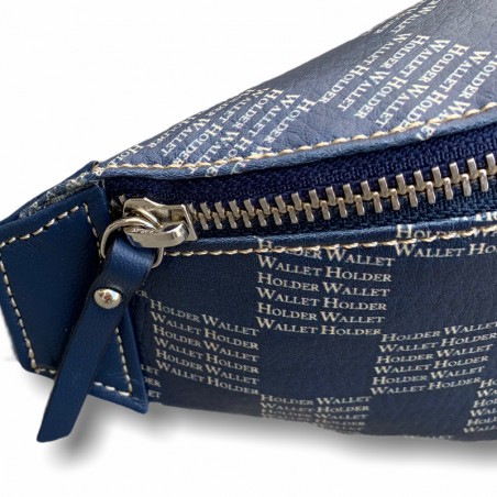 BLUE CHESS FANNY PACK