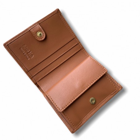 CARTERA BROCHE SLIM ( COLOR CUERO RUBIO)